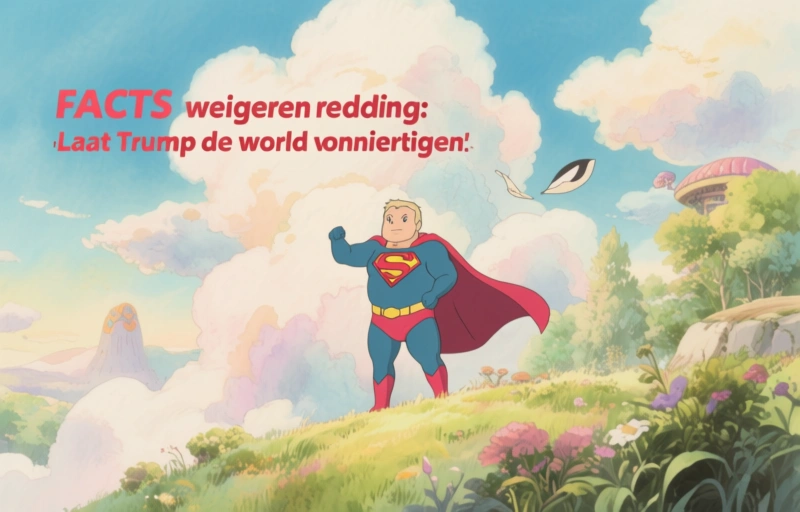 Superhelden op FACTS weigeren redding: 'Laat Trump de wereld vernietigen'