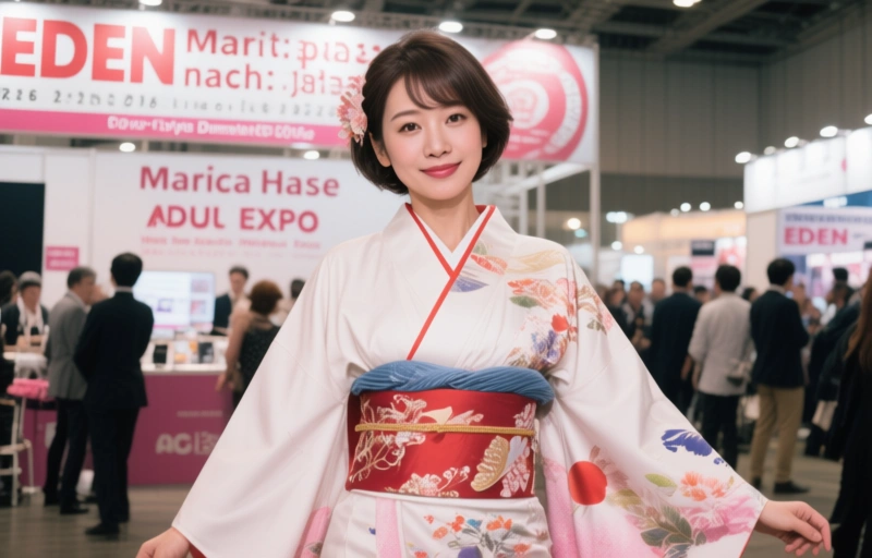 Visuelle Darstellung von Marica Hase reist nach Japan