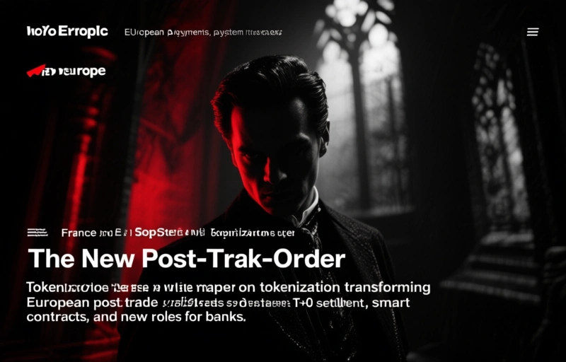 Tokenization in Europe: The New Post-Trade Order