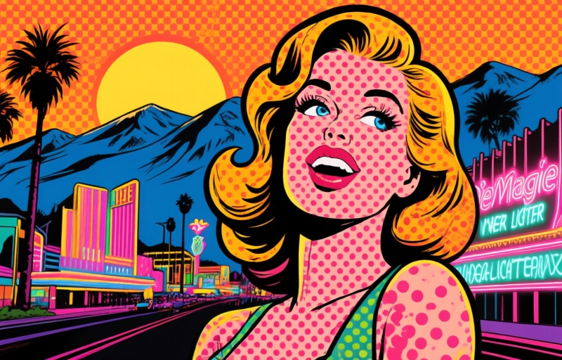 Visuelle Darstellung von Las Vegas Strip