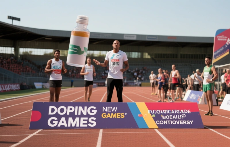 Visual representation of New 'Doping Games' Spark Health Controversy