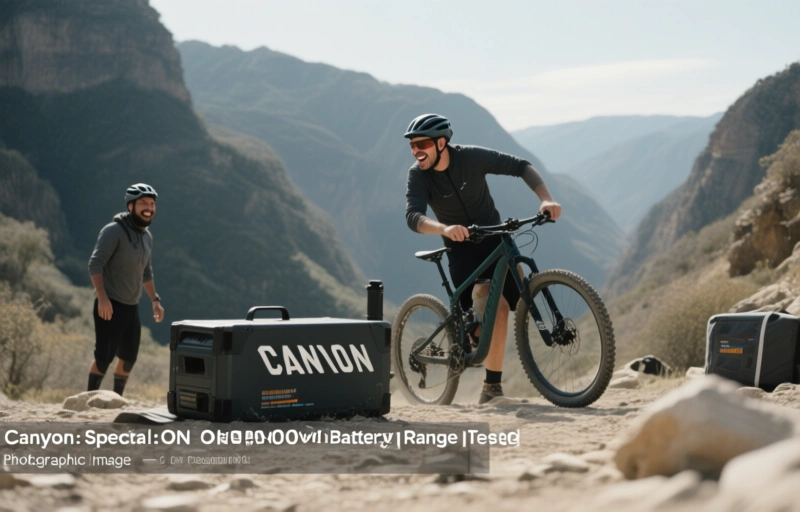 Canyon Spectral:ON 800Wh Battery Range Tested