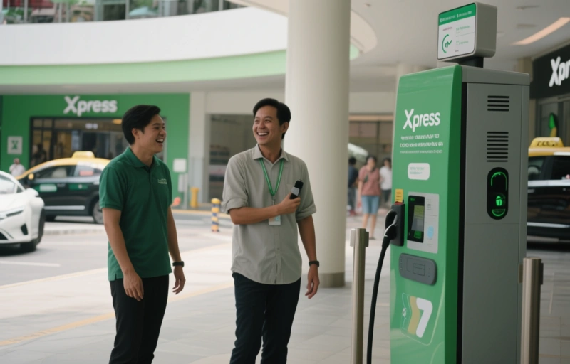 Xpress Opens New EV Taxi & Ride-Hailing Hub at Greenhills Mall