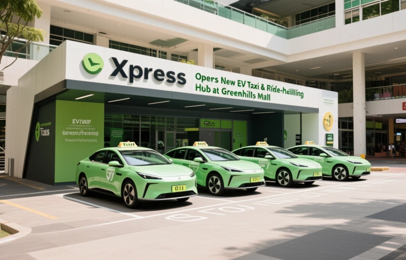 Visual representation of Xpress Opens New EV Taxi & Ride-Hailing Hub at Greenhills Mall