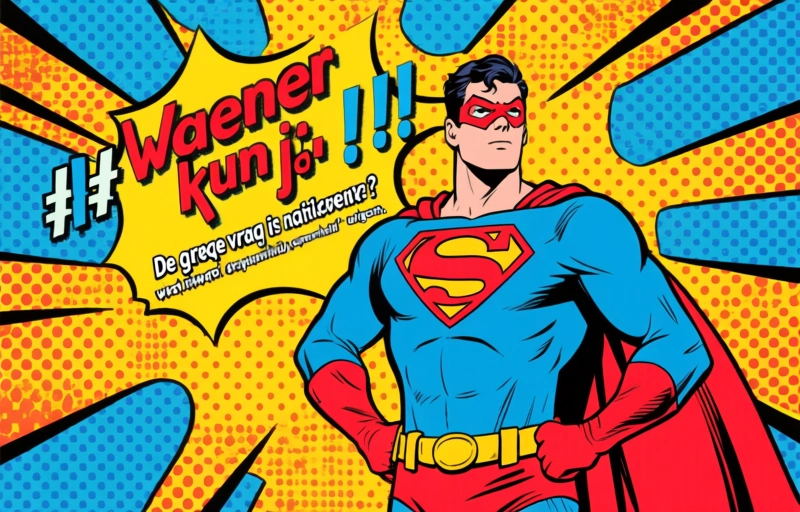 Visuele weergave van Ongewild Superheld