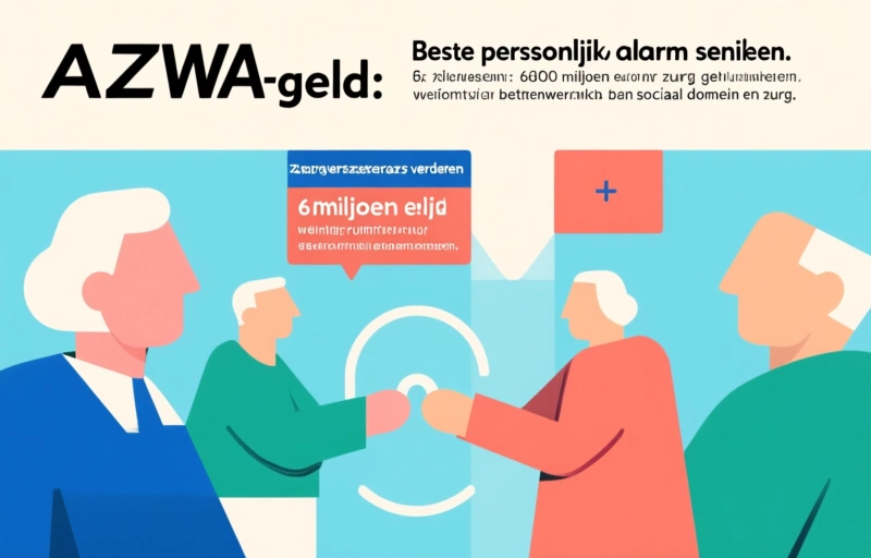 AZWA-geld: 600 miljoen voor zorg en welzijn