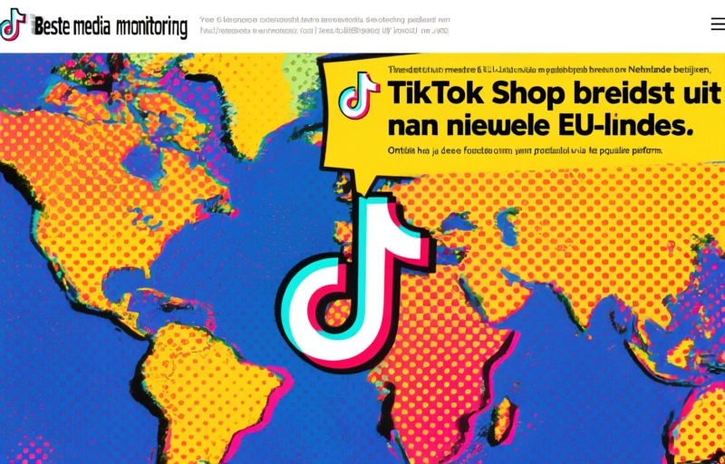 TikTok Shop breidt uit naar nieuwe EU-landen