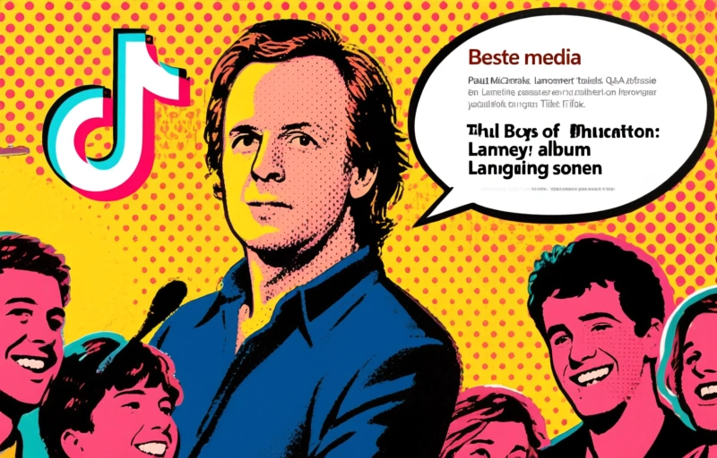 TikTok en Paul McCartney: album lancering samen