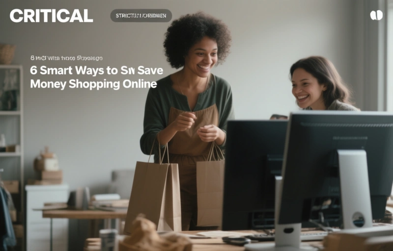 6 Smart Ways to Save Money Shopping Online