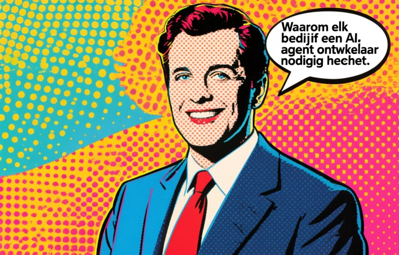 Waarom elk bedrijf een AI-agent ontwikkelaar nodig heeft