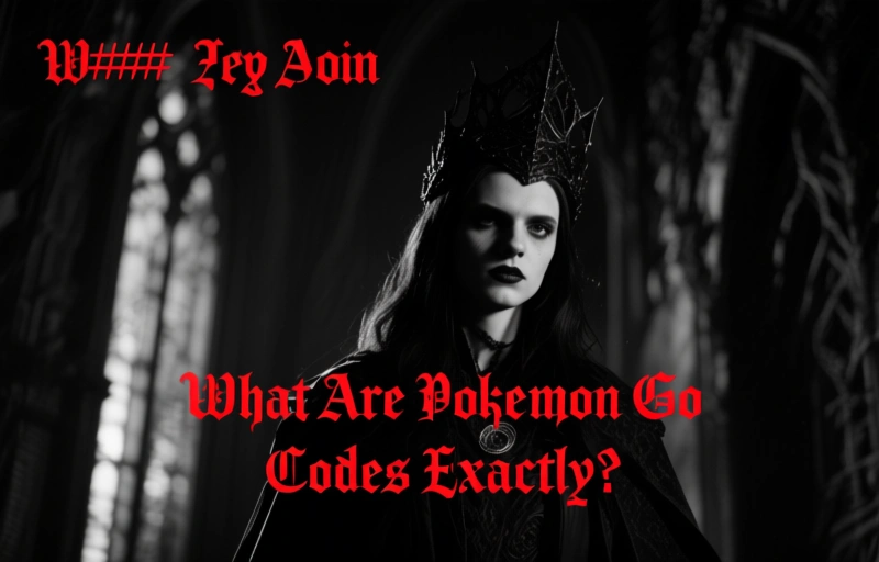 Visual representation of Pokemon Go Codes