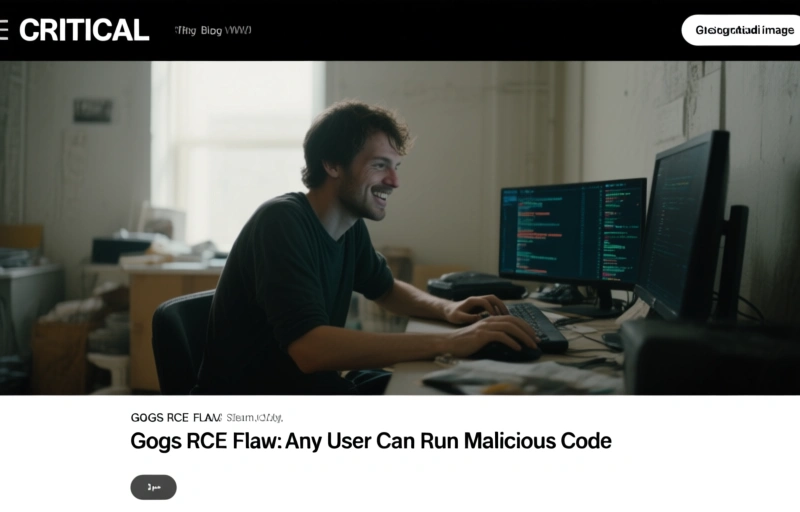 Gogs RCE Flaw: Any User Can Run Malicious Code