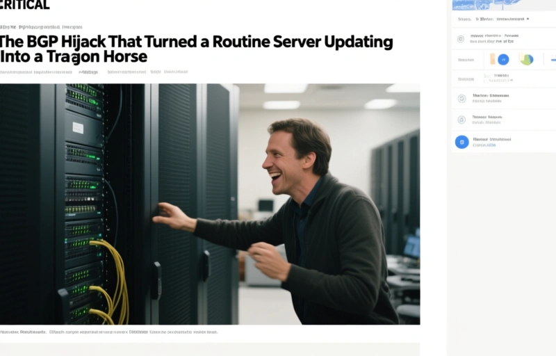 The BGP Hijack That Turned a Routine Server Update Into a Trojan Horse