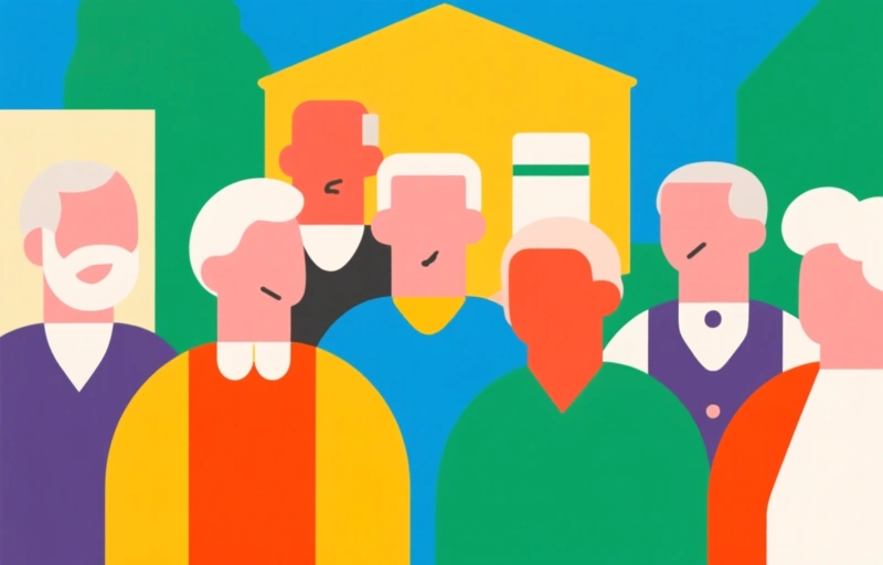 Visuele weergave van Brandveiligheid voor senioren