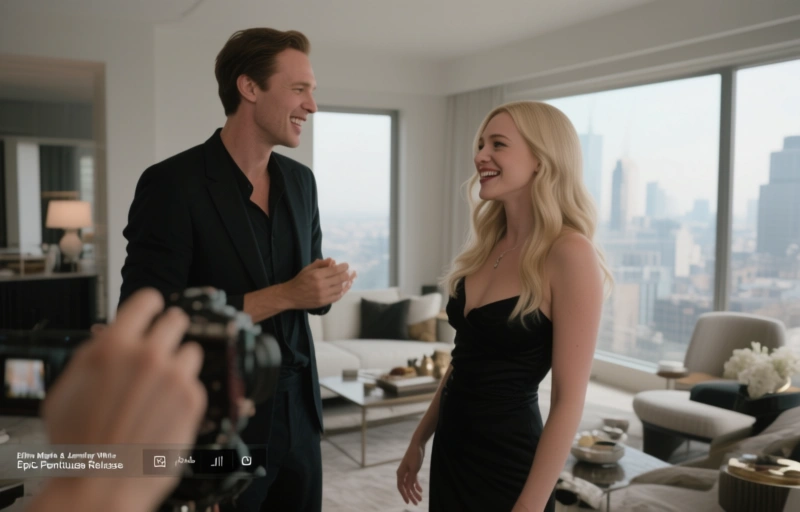 Hime Marie & Jennifer White's Epic Penthouse Release