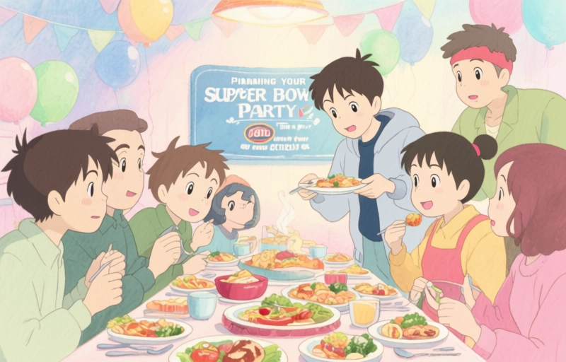 Visual representation of Score Big with Super Bowl 2026 Food Deals for Your Party