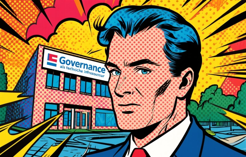 Visuele weergave van AI Besluitvorming in Financiële Instellingen