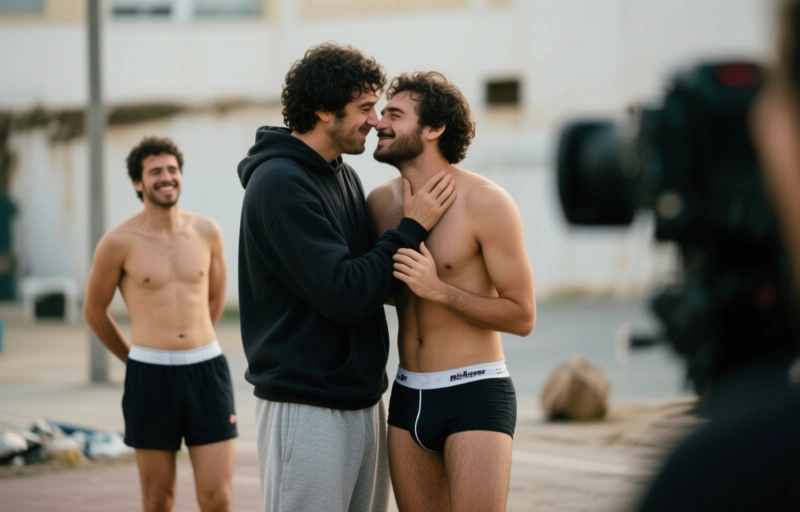 John Coronado-Sedessen und Martin Vergara: Heiße Leidenschaft bei Guys In Sweatpants