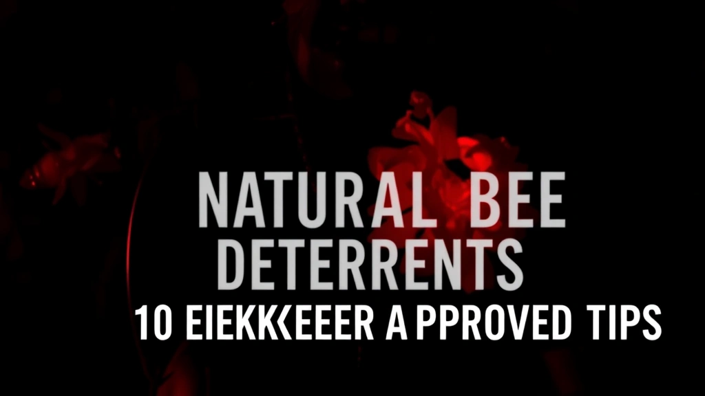 Natural Bee Deterrents: 10 Beekeeper-Approved Tips
