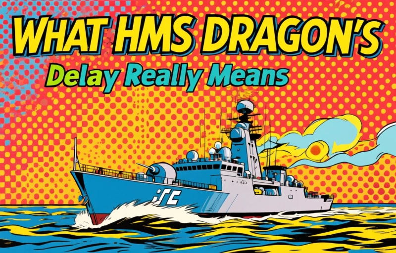 Visual representation of Britain's Naval Decline