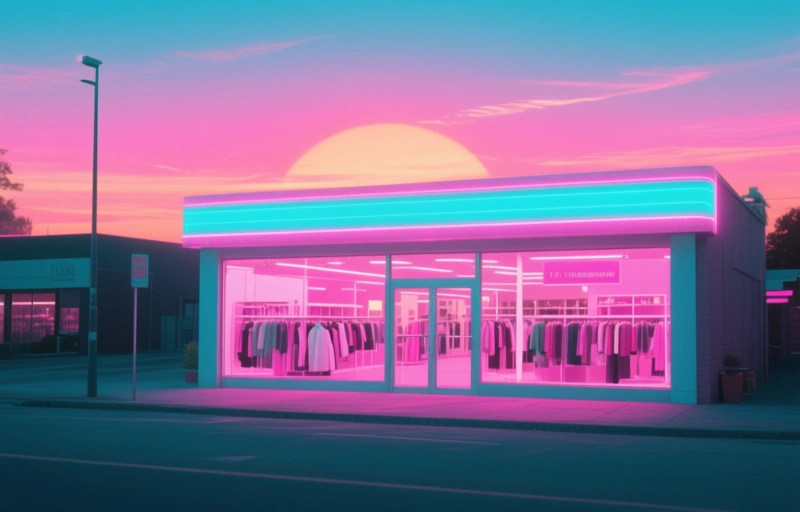 Visuele weergave van Supermarktsluitingen