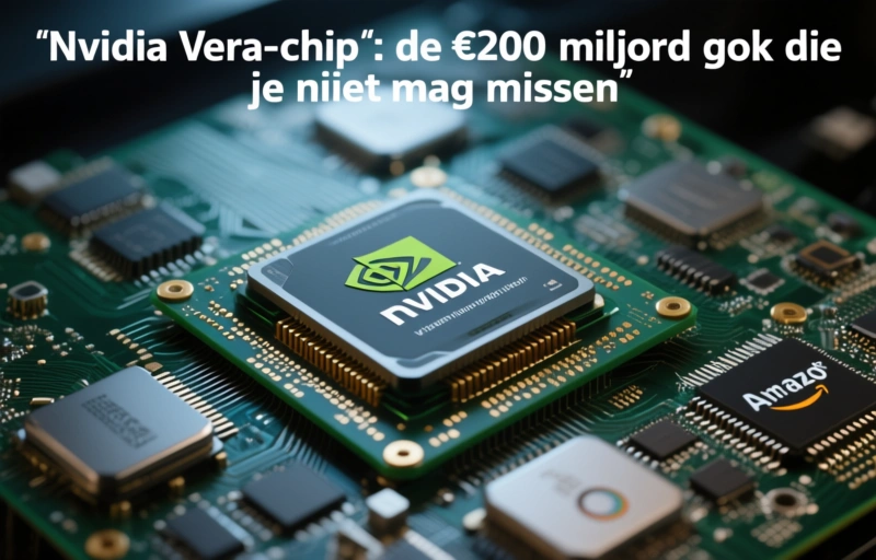 Visuele weergave van Nvidia Vera-chip
