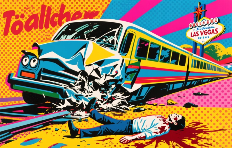 Tödlicher Hochgeschwindigkeitscrash in Las Vegas: Ein Toter, einer schwer verletzt