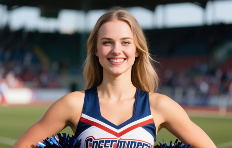 Visuelle Darstellung von Cheerleader Kait
