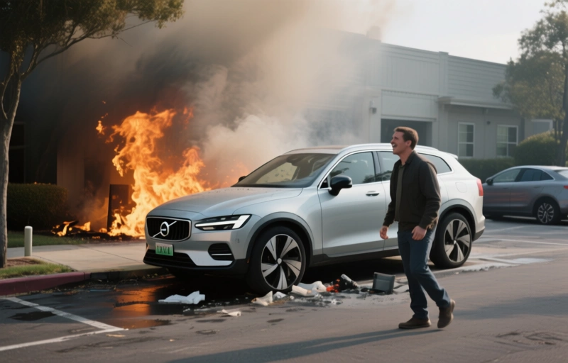 Volvo's Critical EV Recall: Park Outside Due to Fire Risk
