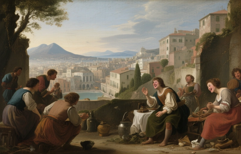 Jan van Stinemolen's 1582 Naples Panorama: A Hidden View