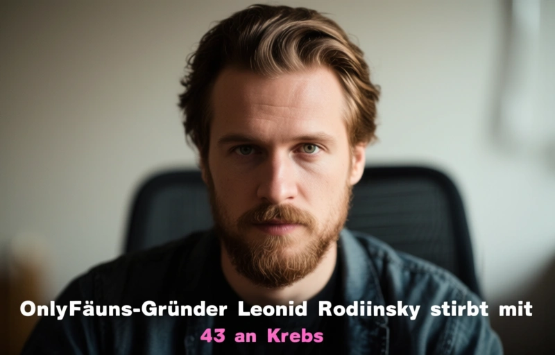 Visuelle Darstellung von OnlyFans-Gründer Leonid Radvinsky stirbt mit 43 an Krebs