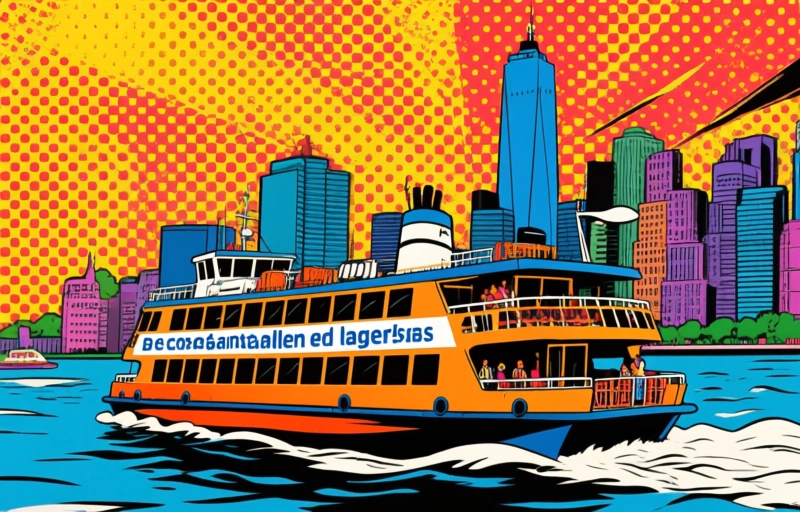 Visuele weergave van Heeft de NYC Ferry het tij gekeerd?