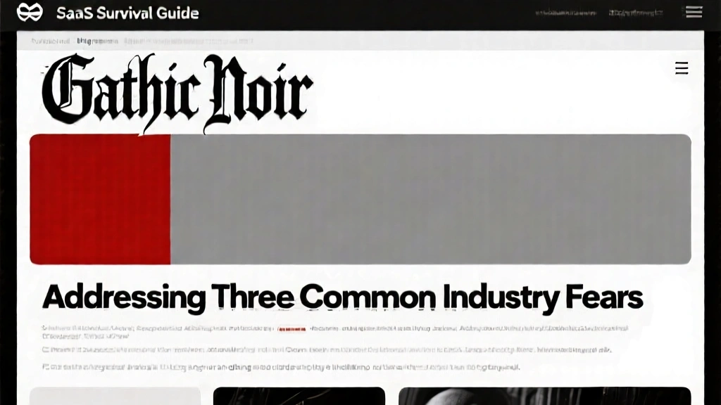 SaaS Survival Guide: Addressing Three Common Industry Fears