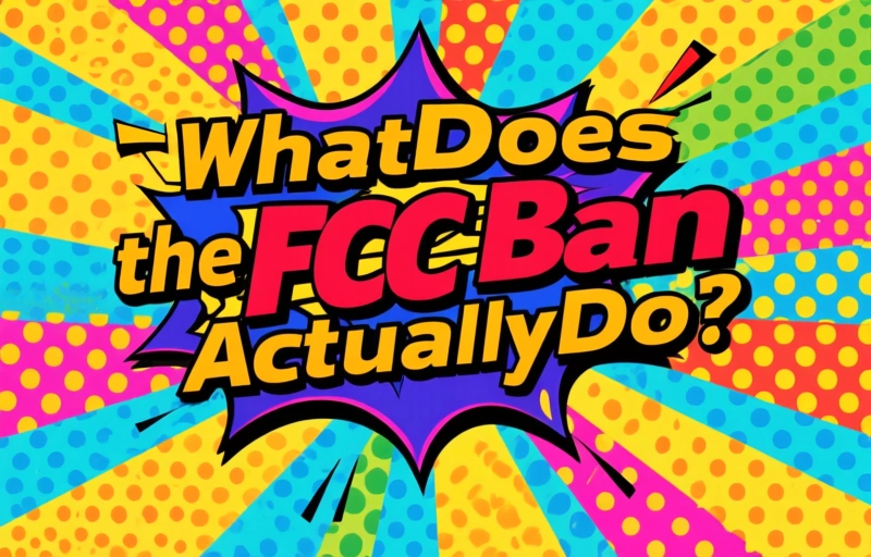 Visual representation of FCC Router Ban