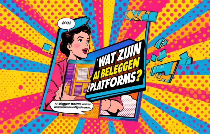 Visuele weergave van AI Beleggen