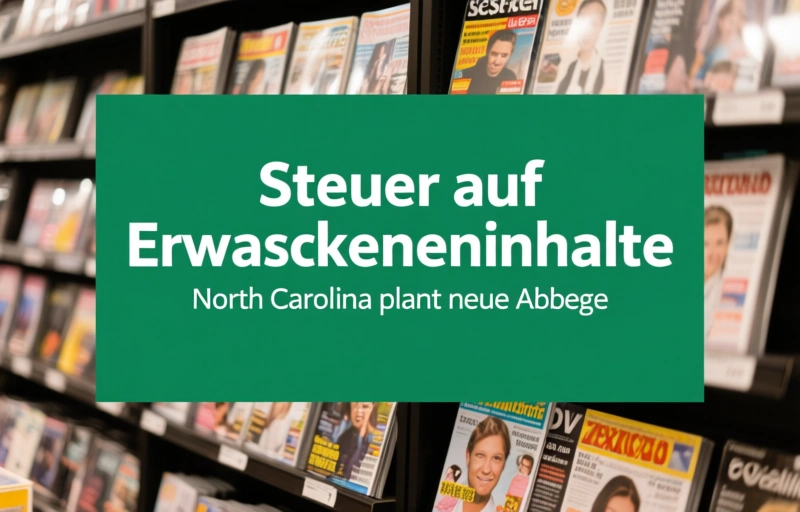 Visuelle Darstellung von Steuer auf Erwachseneninhalte