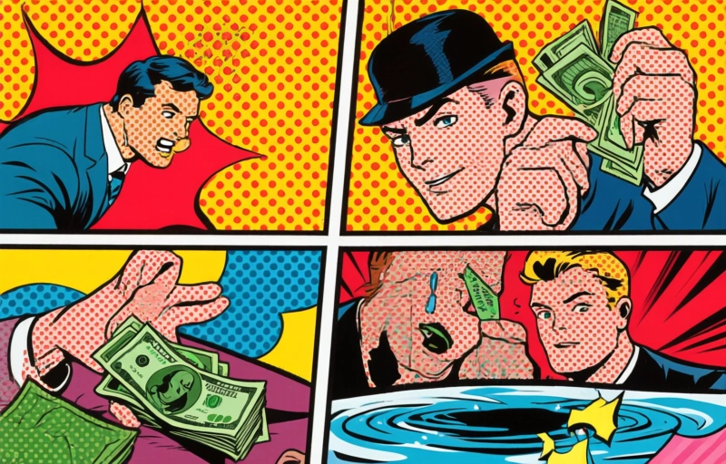 Visuele weergave van 8 Geldverslindende Gewoontes in Je Pensioen