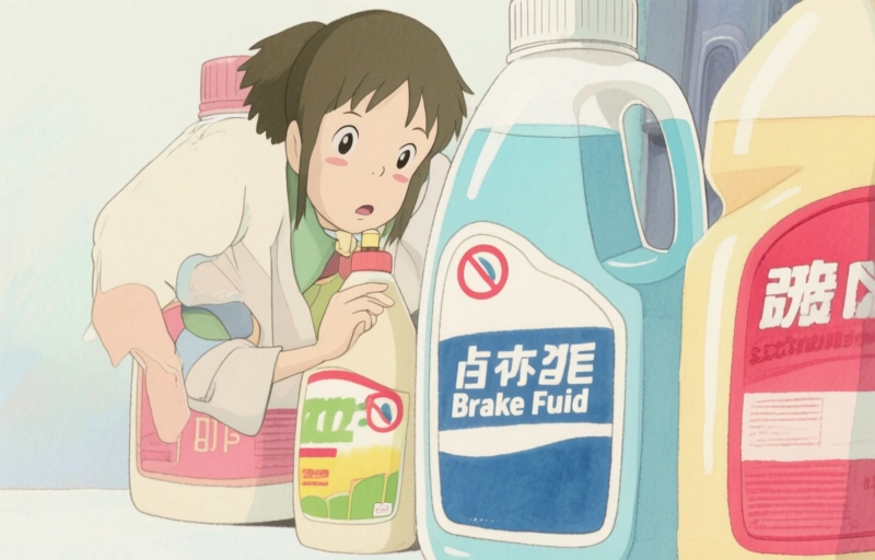 Visual representation of GM Recalls 40K Brake Fluid Bottles Over Contamination Risk