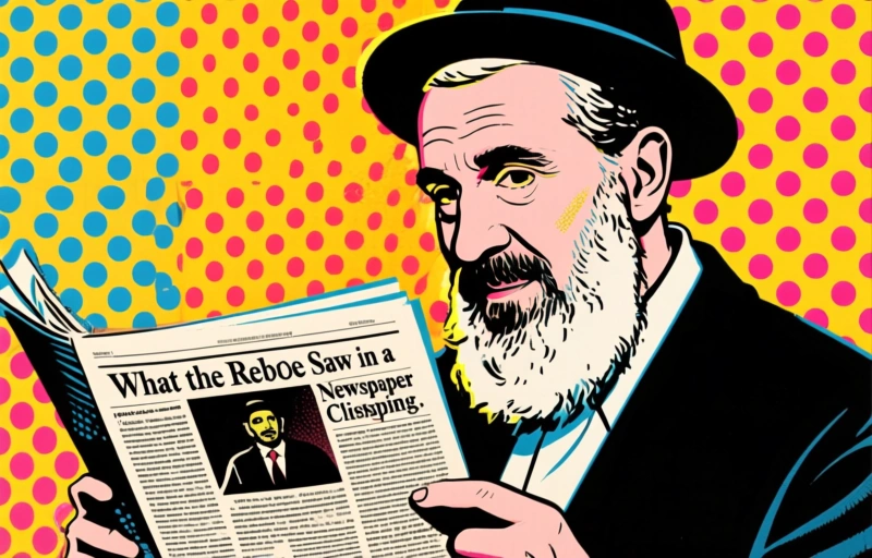 What the Rebbe Saw in a Newspaper Clipping
