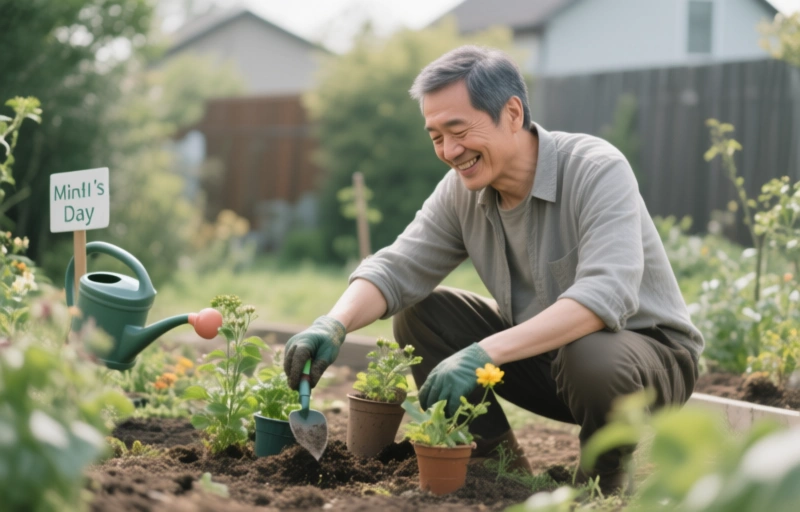 Mindful Father’s Day: Gardening as Caregiving for Dads