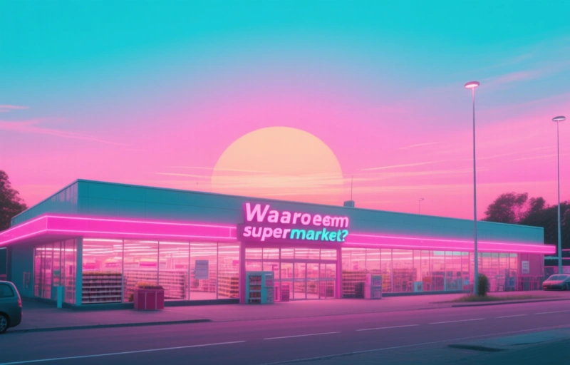 Visuele weergave van Mamdani opent eerste gemeentelijke supermarkt