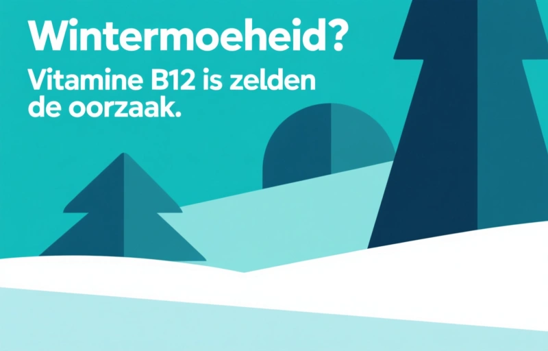 Wintermoeheid? Vitamine B12 is zelden de oorzaak