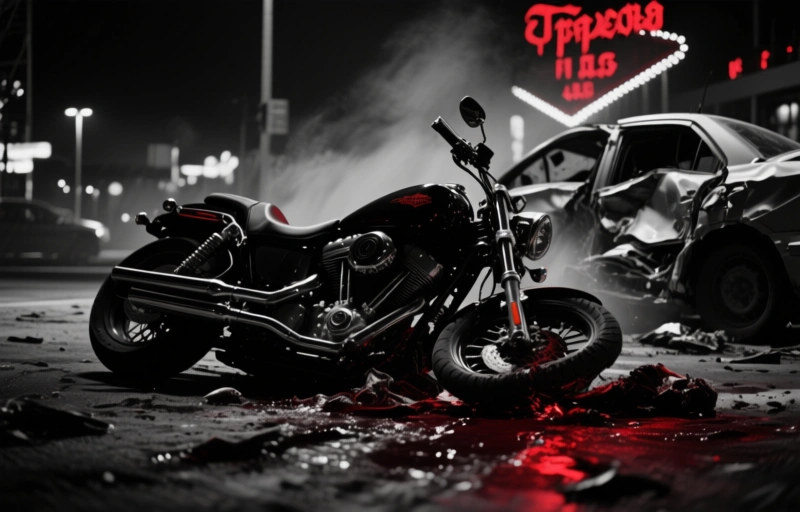 Трагедия в Лас-Вегасе: мотоциклист погиб в ДТП