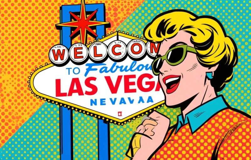 Visuelle Darstellung von Günstig nach Las Vegas im April