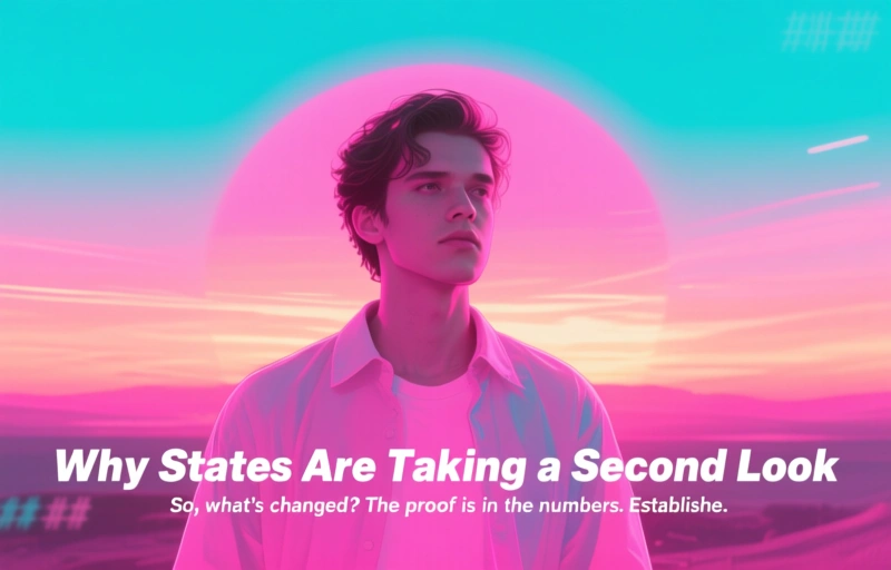 Visual representation of Online Casino Bills Gain Momentum in Key US States