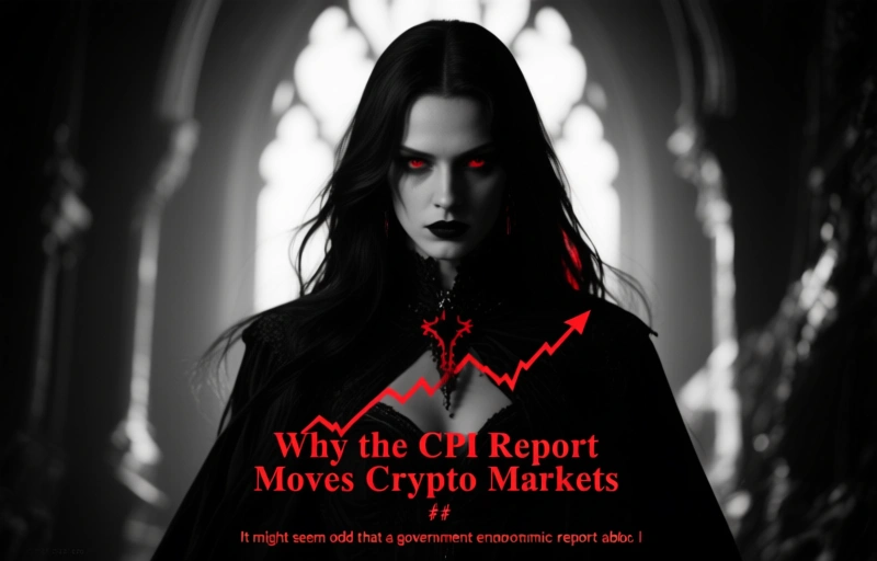 Visual representation of Bitcoin & Ethereum Surge Ahead of Key CPI Report