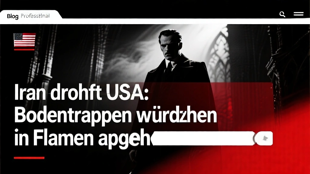 Iran droht USA: Bodentruppen würden in Flammen aufgehen