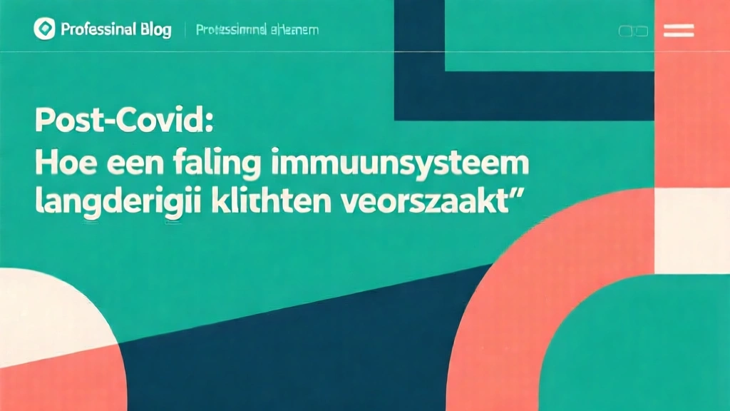 Post-Covid: Hoe een falend immuunsysteem langdurige klachten veroorzaakt