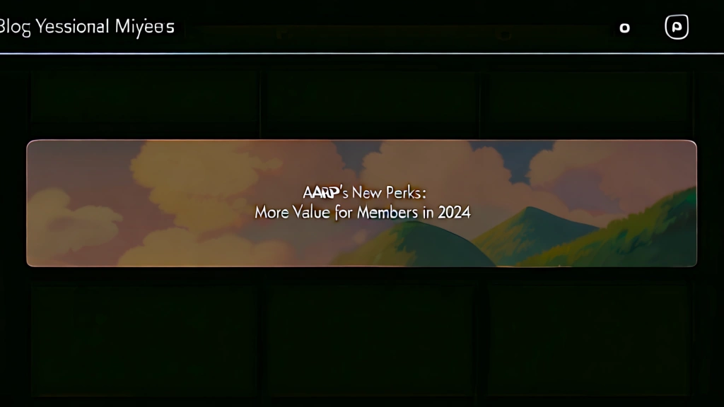 AARP's New Perks: More Value for Members in 2024