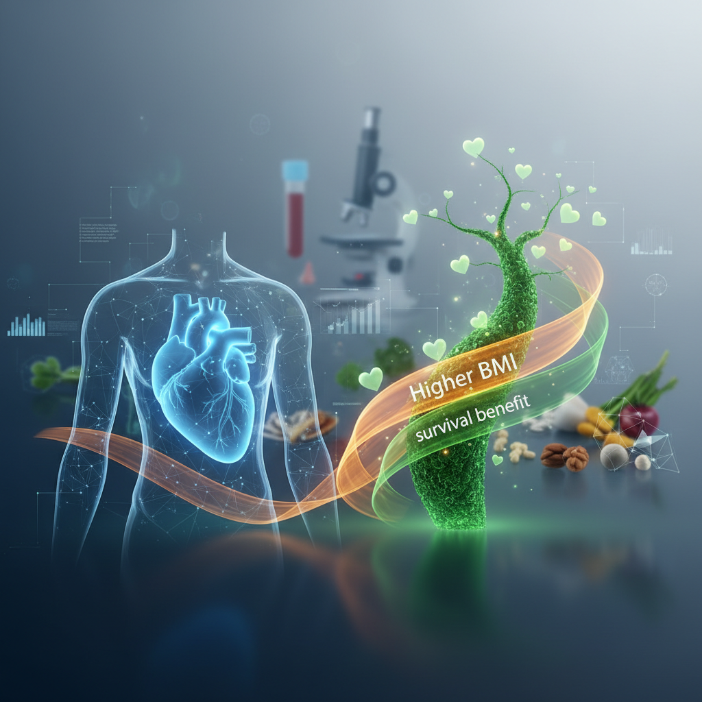 Higher BMI May Offer Surprising Heart Failure Survival Benefit